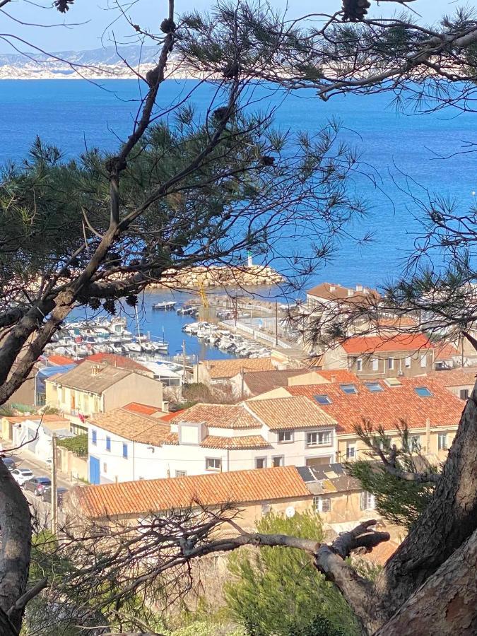 Authentique T3 Calme Entre Mer Et Calanques Marseille Ngoại thất bức ảnh